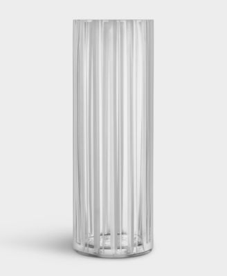 13'' Stripes Crystal Vase Large