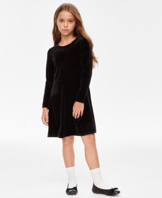 I.N.C. International Concepts - Little & Big Girls Mommy & Me Velvet Dress