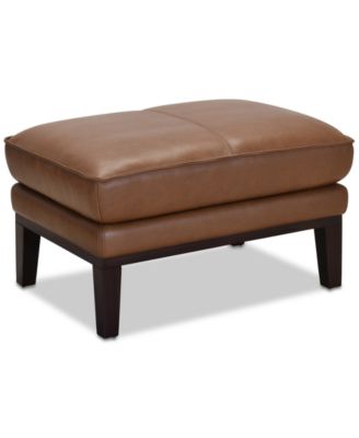 Kettner 32" Leather Ottoman