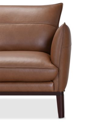 Kettner 88" Leather Sofa, Created for Macy's