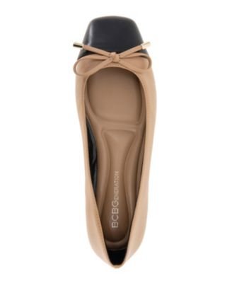 Women's&nbsp;Hartly Square Toe Bow Ballet Flats