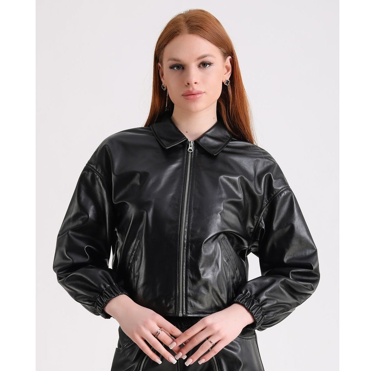 Furniq Uk Women's Leather Jacket