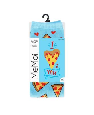 U Gotta Pizza My Heart Greeting Card Socks