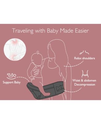 3D Belly Protector & EVA Massage Board-Baby Hip Seat Carrier
