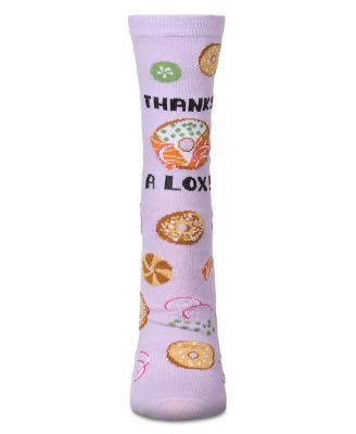 Thanks A Lox Greeting Card Crew Socks