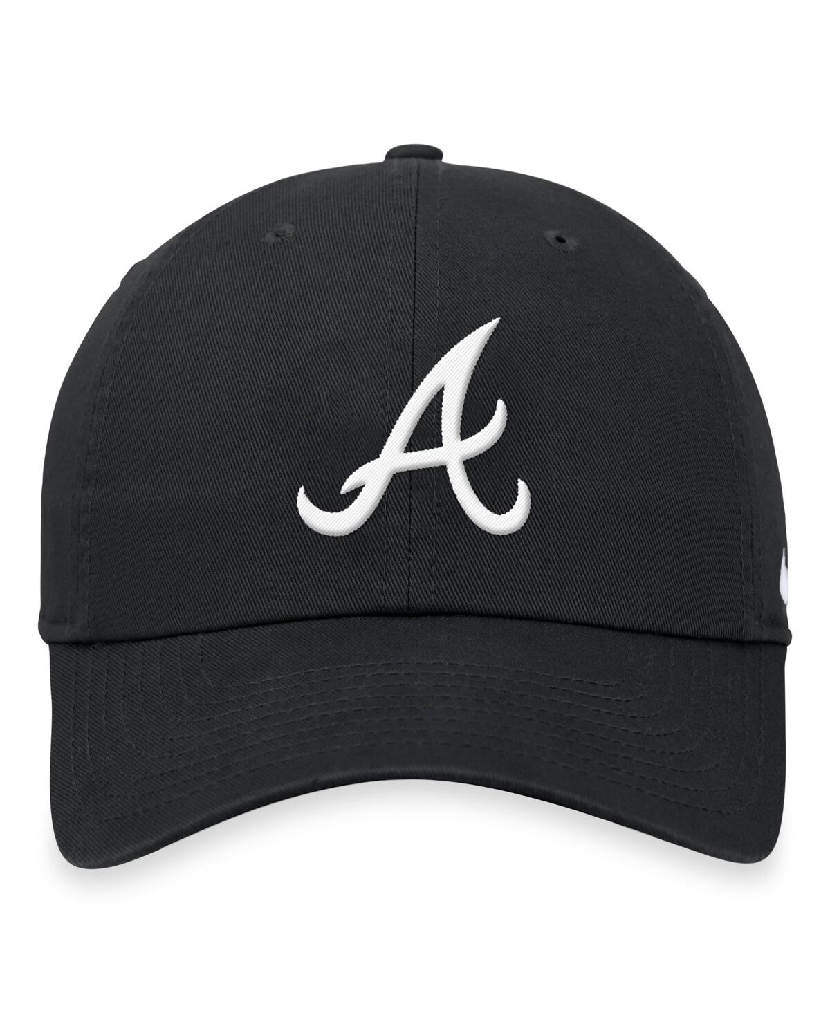 Nike Men'sAtlanta Braves Club Adjustable Hat - Black