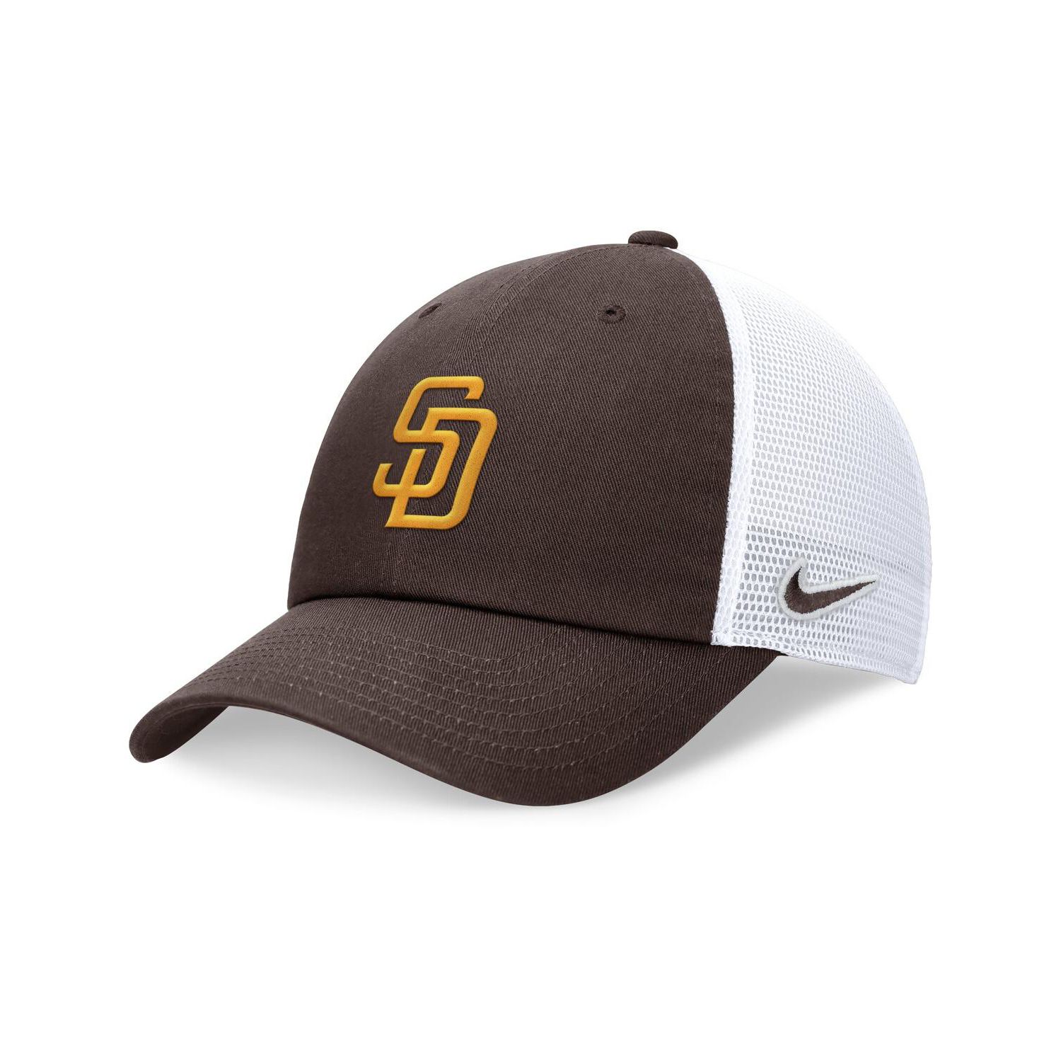 Men's Brown San Diego Padres Club Trucker Adjustable Hat