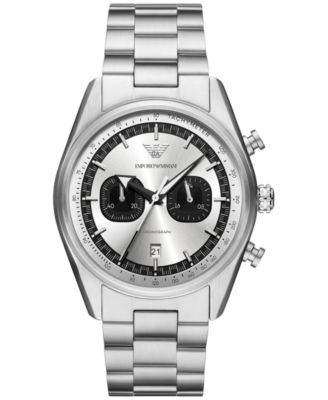 Emporio Armani - Men's Chronograph Stainless Steel Bracelet Watch 42mm