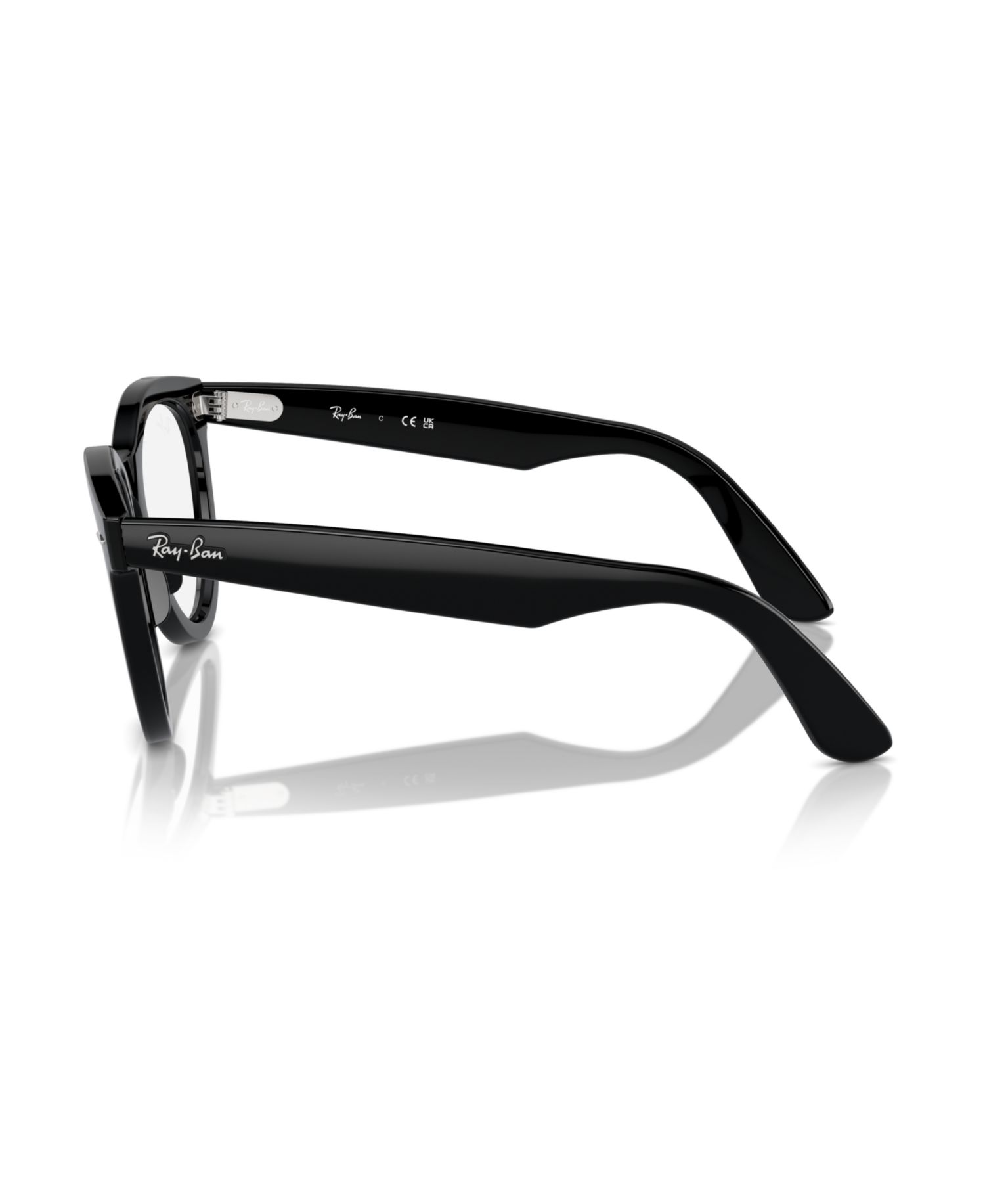 Unisex Round Plastic RB2241V Wayfarer Way Optics Eyeglasses