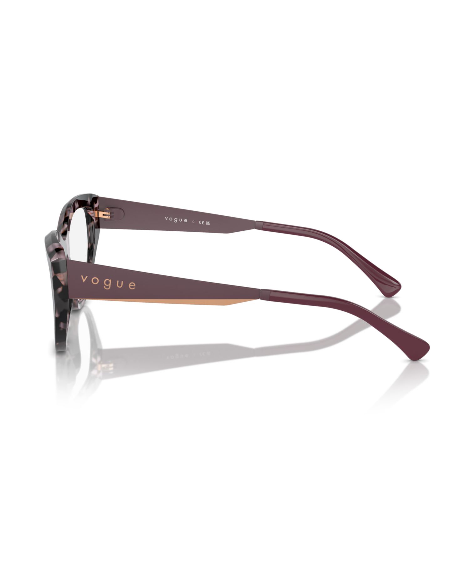Woman Irregular Plastic VO5560 Eyeglasses