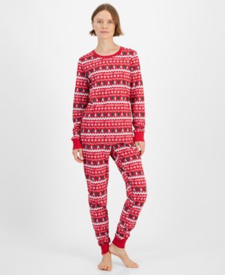 Macy's holiday family pajamas sale