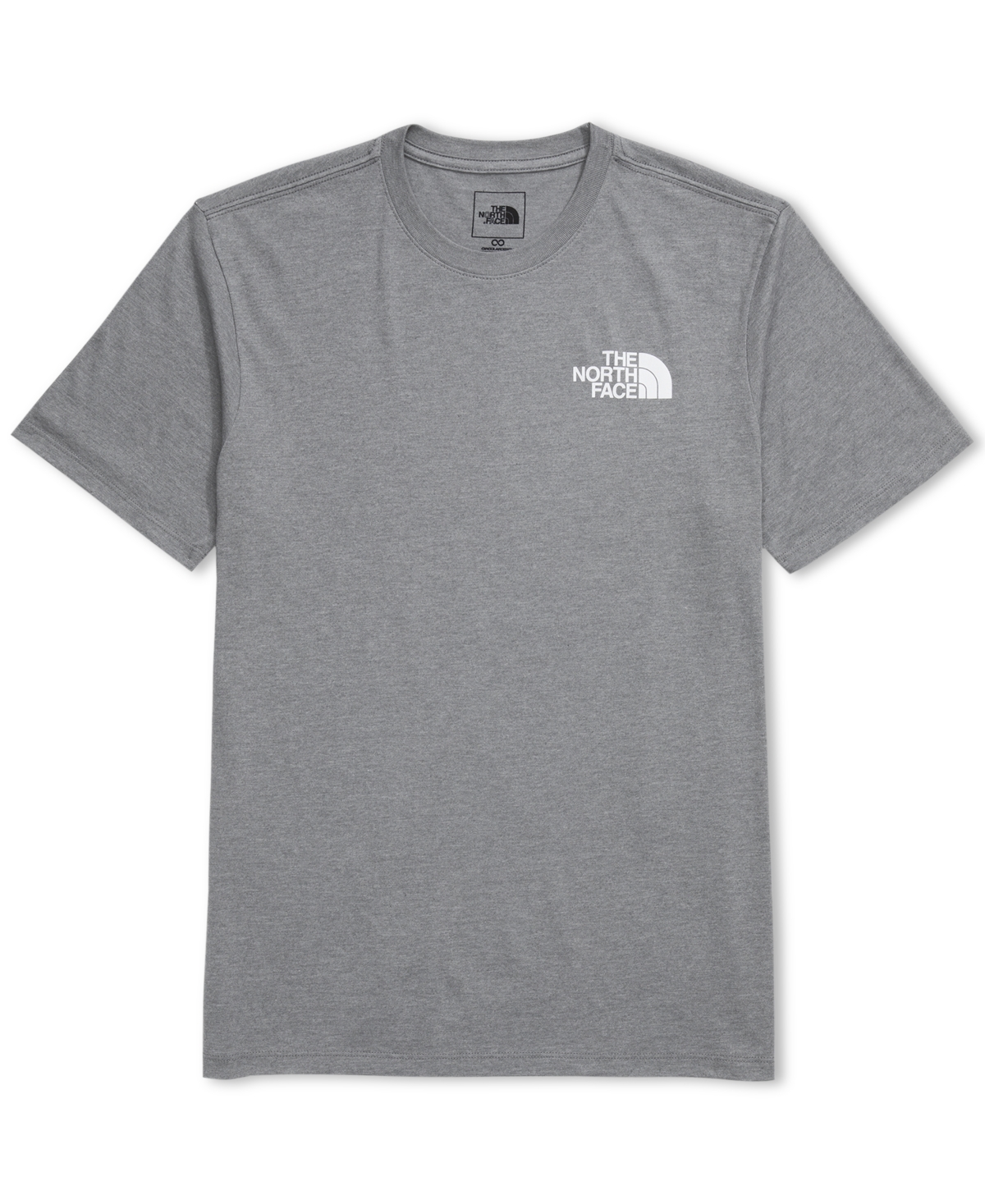 The North Face Men's Box Logo Crewneck Short-Sleeve T-Shirt -tnf Blue