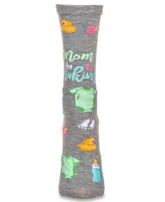 Mama In the Making Greeting Card Socks