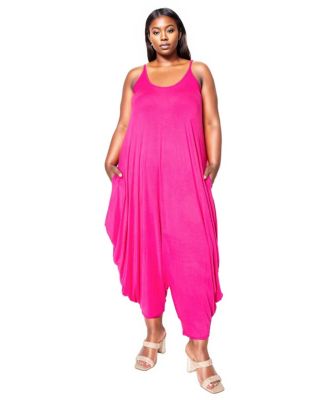 Plus Size Quinn Pocket Jumpsuit