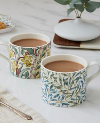 Morris & Co. Mugs, Set of 2