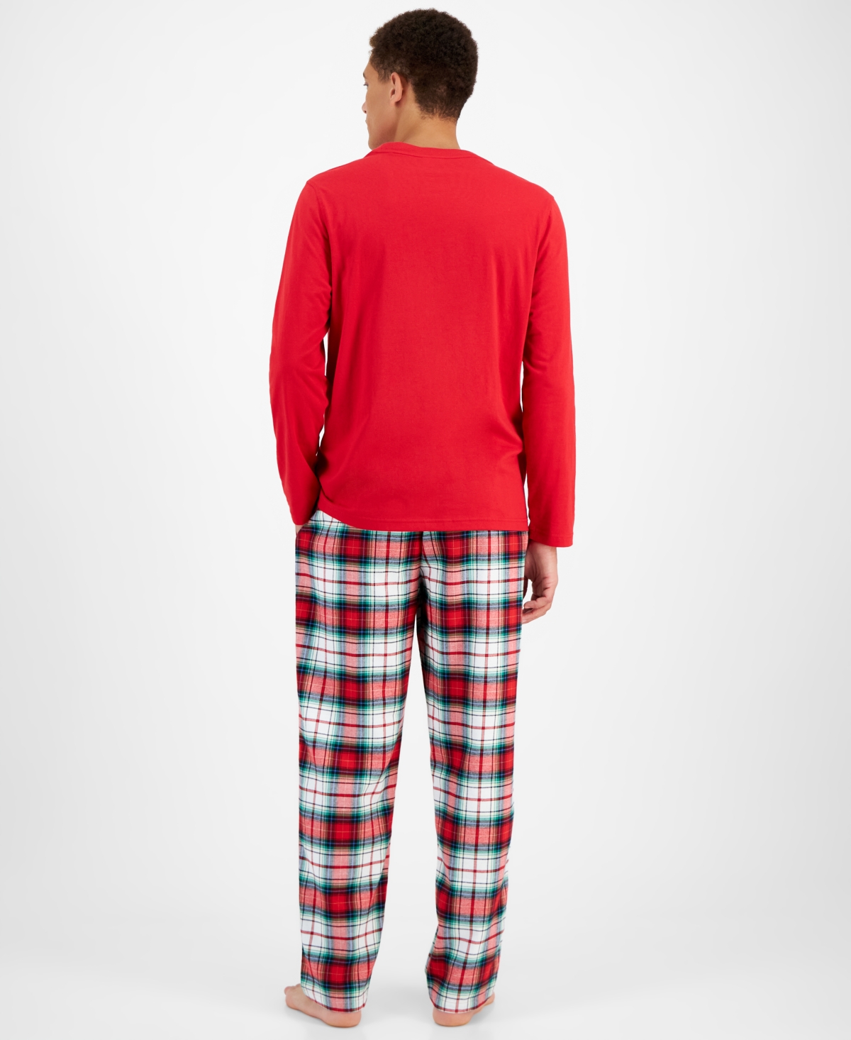 Holiday Lane Men'sMix It Matching Family Pajamas Set, Created for Macy's - Winterton Plaid