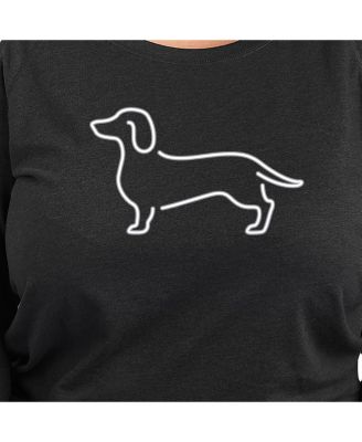 Dachshund Plus Size Graphic Pullover