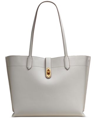 Donna Karan New York Bridgehampton Leather Turnlock Triple