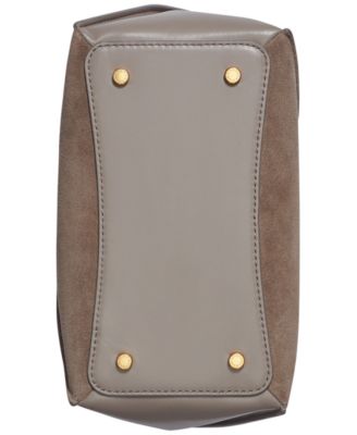 Setauket Leather & Suede Convertible Crossbody with Chain Strap