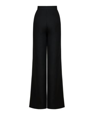 High Waisted Pintuck Stitched Pants