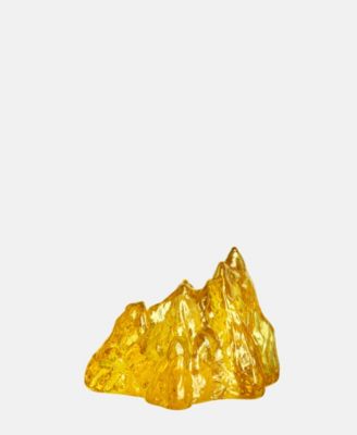 The Rock Crystal Glass Candlesticks