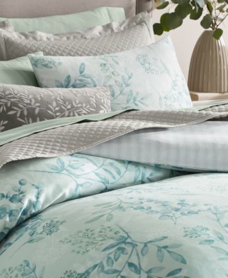 Eucalyptus Garden 3-Pc. Duvet Cover Set, Full/Queen, Exclusively at Macy’s