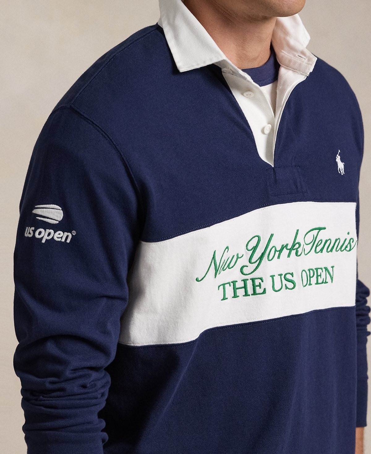Polo Ralph Lauren Us Open Classic Fit Rugby Shirt