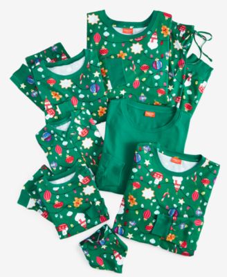 Shop Family Pajamas Ornament Matching Family Pajama Sets Created For Macys In Green