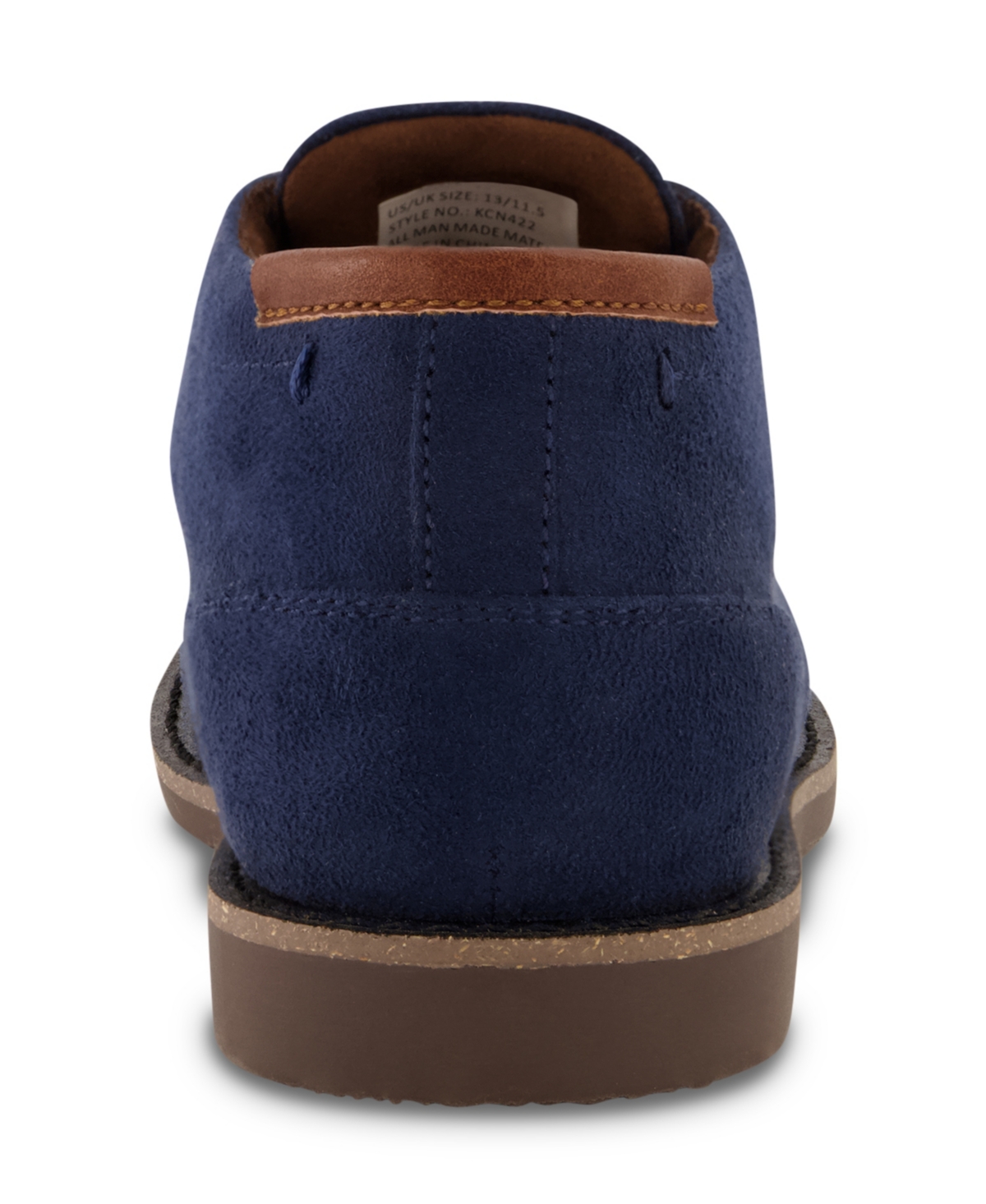 Kenneth Cole New York Little And Big Boys Real Deal Lace Up Boot In Navy
