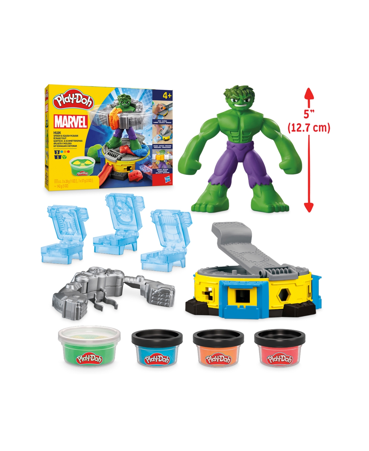 Shop Play-doh Marvel Hulk Smash Squish Playset In No Color