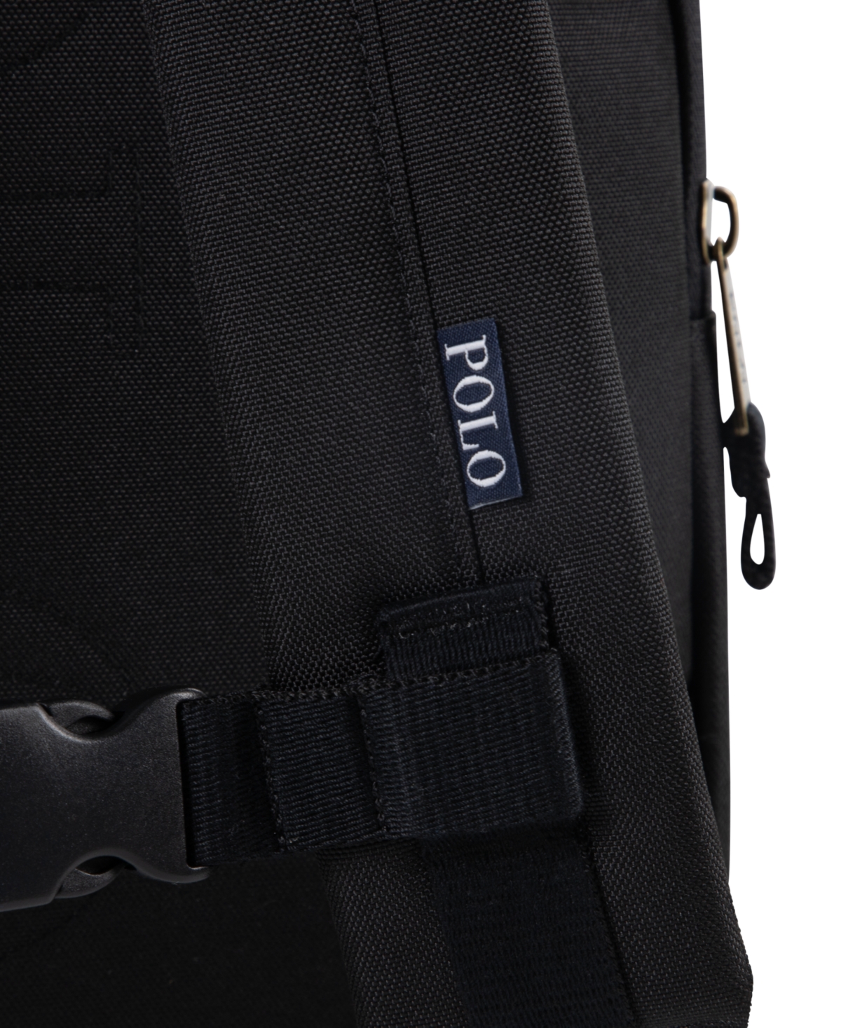Polo Ralph Lauren Kids Color Backpack In Polo Black
