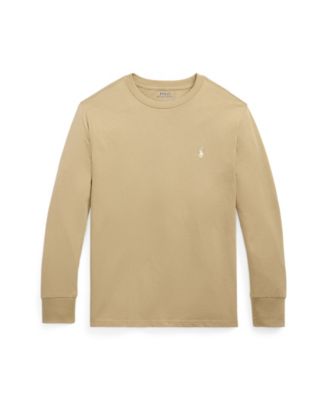 Boys' 8-20 Cotton Jersey Long-Sleeve T-Shirt