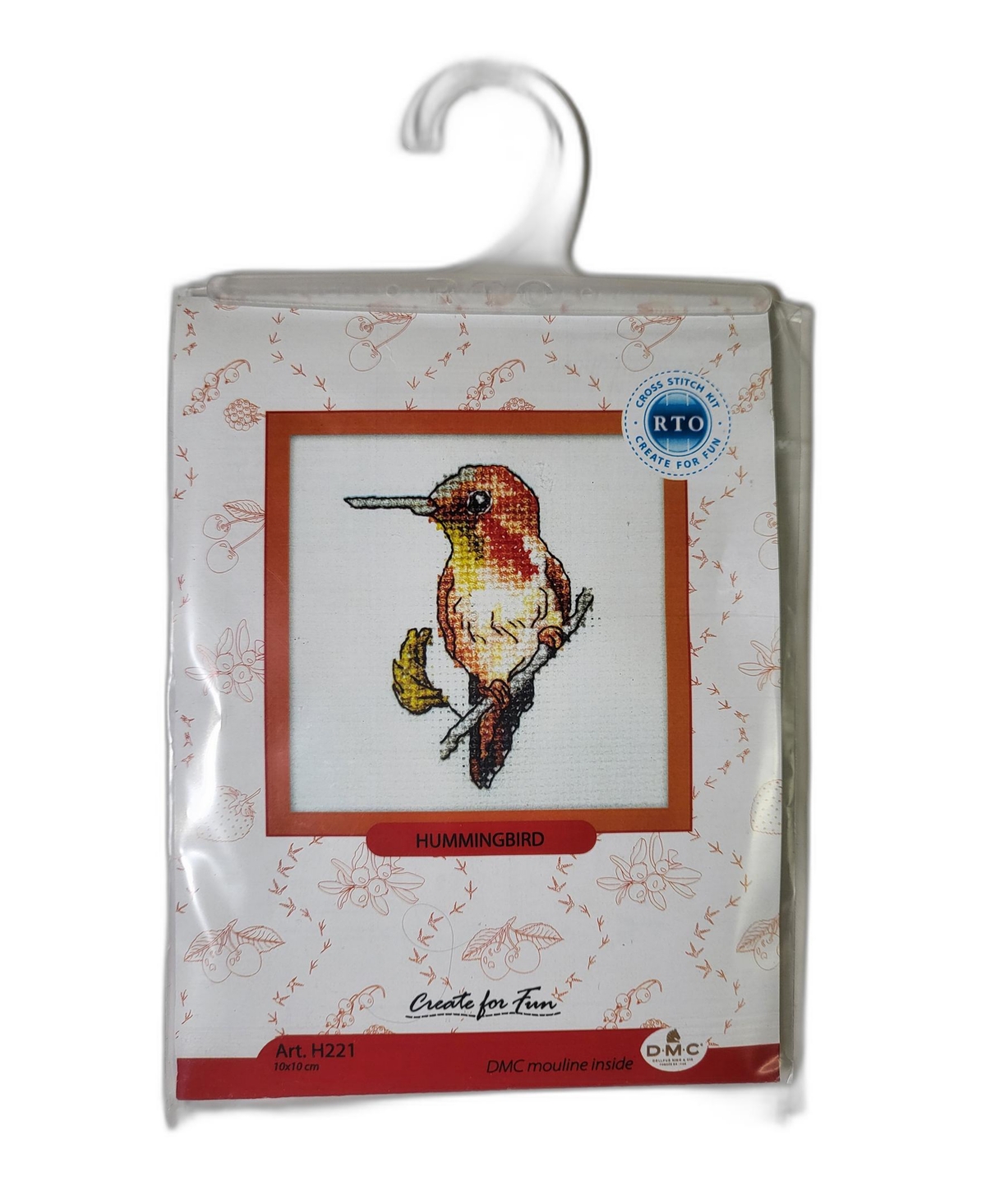 Rto Hummingbird H221 Counted Cross Stitch Kit - Assorted Pre-Pack