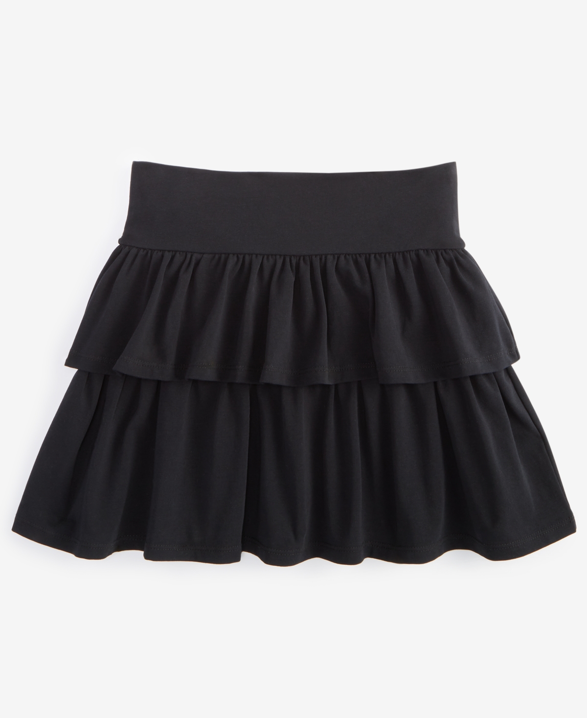 With Jules Big Girls Tiered Knit Skirt