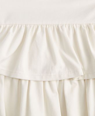 Big Girls Tiered Knit Skirt