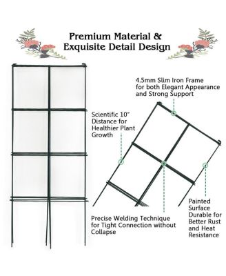 Garden Collection Trellis Set, 4-Pack