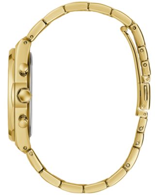 Men's Chronograph Gold-Tone Stainless Steel Bracelet Watch 40mm