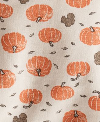 Baby Organic Cotton Harvest Pumpkins Top & Pants, 2-Piece Set