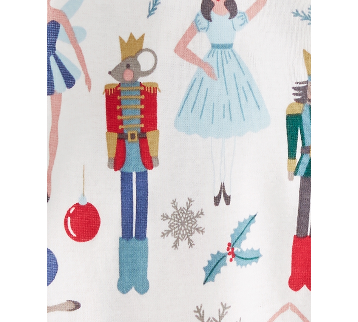 Little Planet by Carter's Baby Organic Cotton Sleep & Play Holiday Nutcracker Footed Pajamas