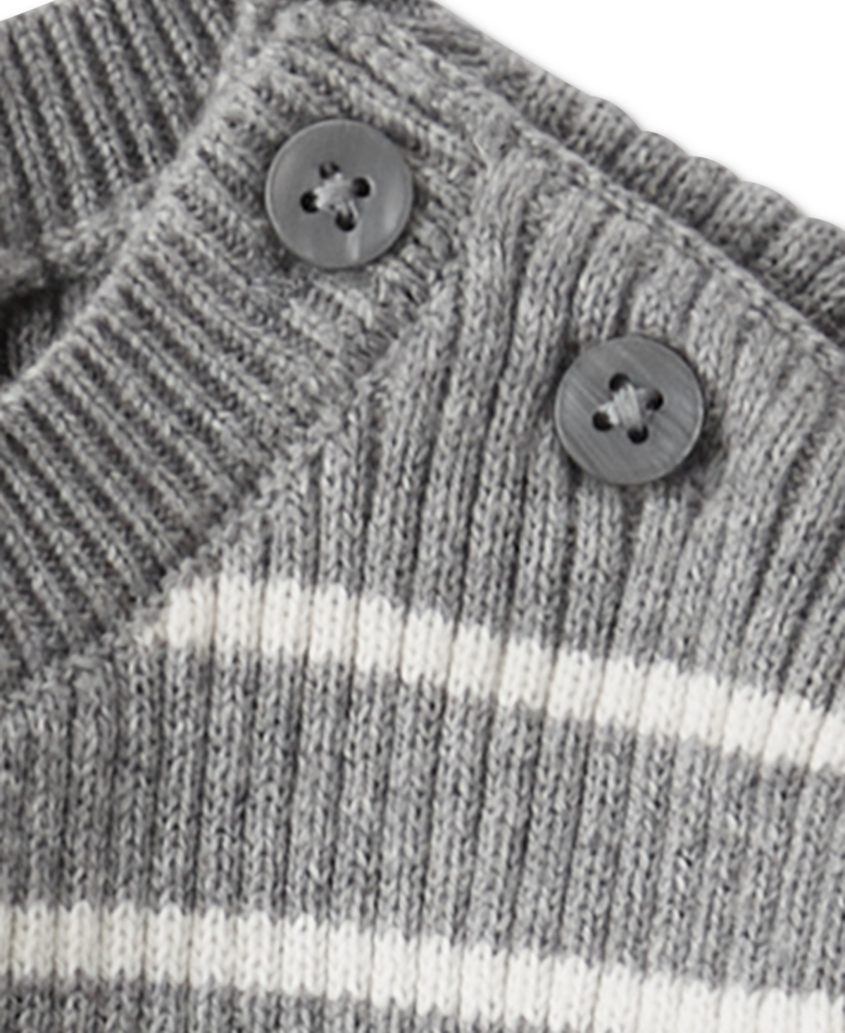 Little Planet by Carter's Baby Organic Cotton Rib Sweater Knit Striped Pullover Sweater & Pants, 2 Piece Set