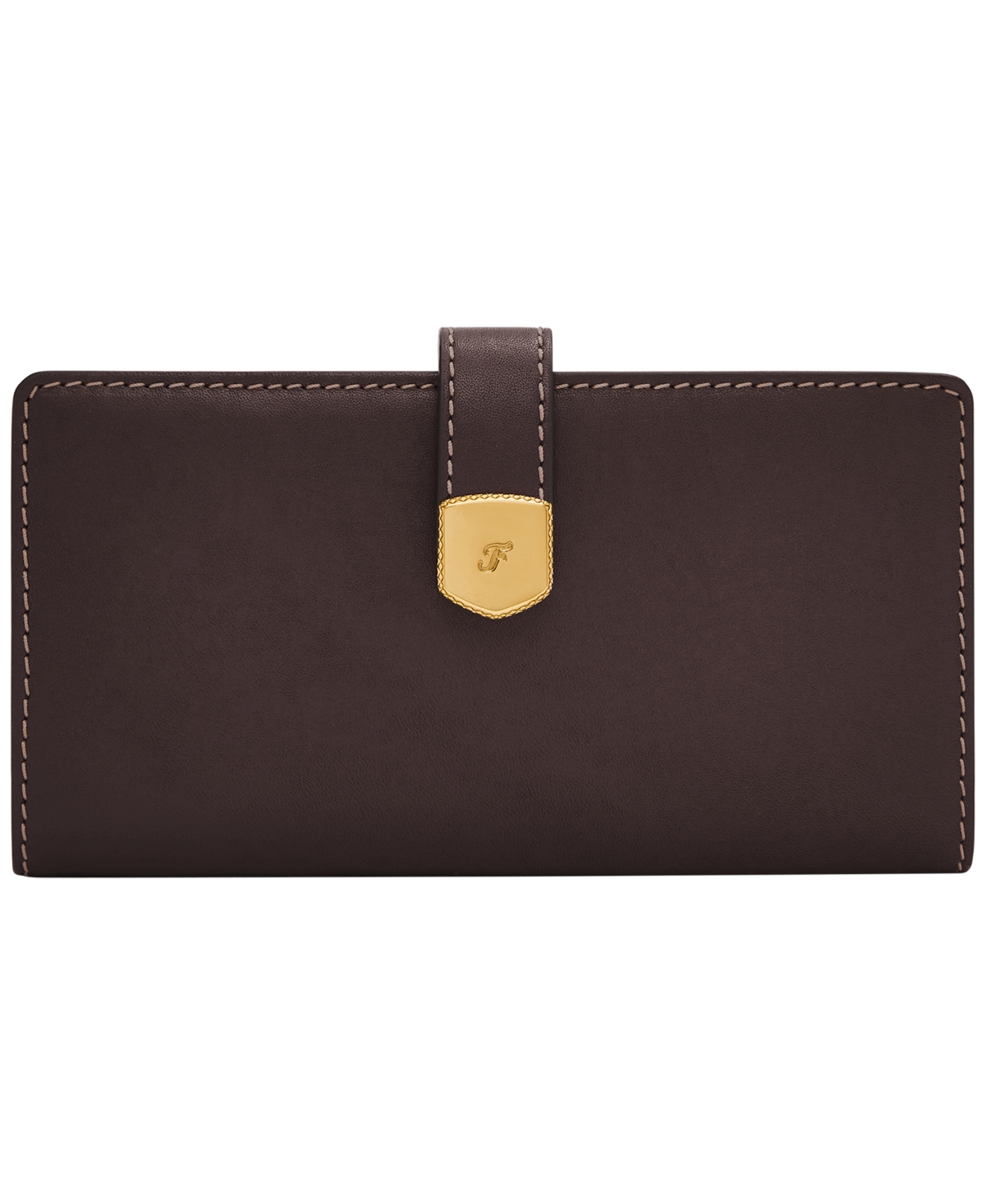Lennox Leather Tab Bifold Wallet - Mink
