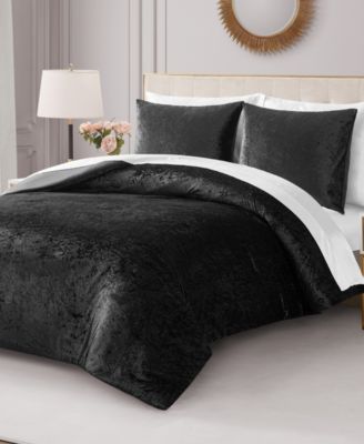 Crushed Velvet 2-Pc. Comforter Set, Twin