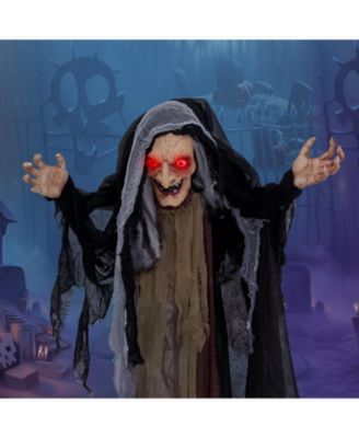 Life Size Animatronic Witch with Pre-Recorded Phrases