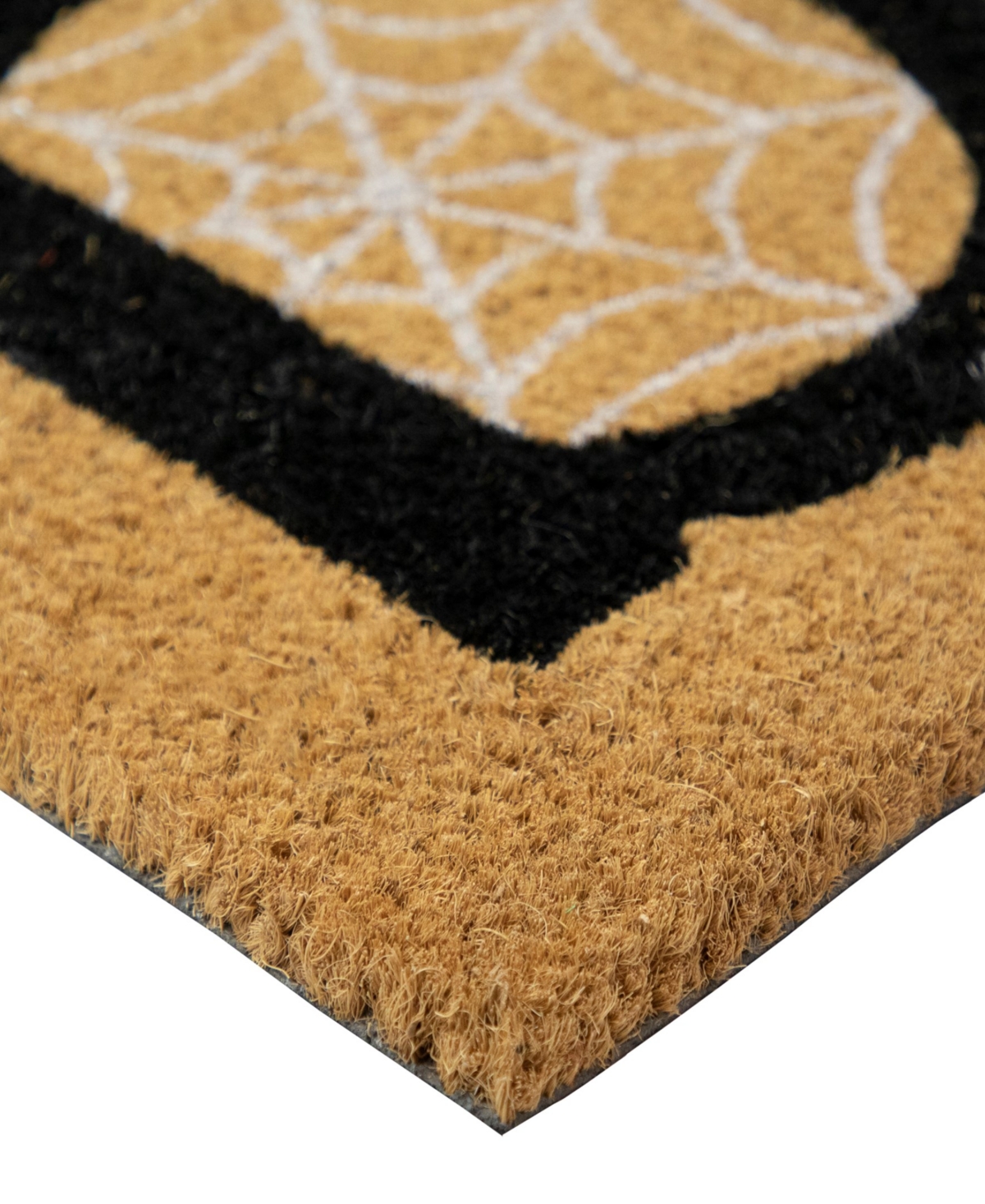 Northlight Natural Coir "boo" Halloween Doormat, 18" X 30" In Brown