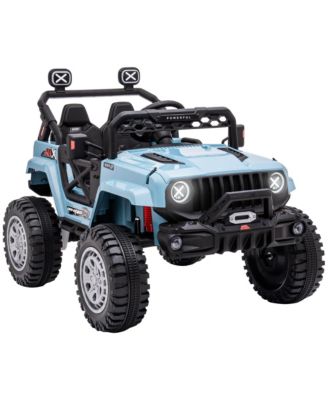 Battery-Operated Ride on Toy W/ Music, Outdoor Toy for Toddlers & Kids, Blue