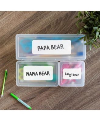 Medium Modular Supply Case, 10 Pack, Clear