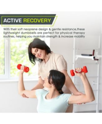 Neoprene Dumbbells, 3lbs, Set of 2