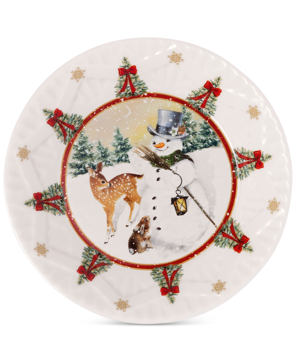 Villeroy & Boch Toy's Fantasy Small Bowl: Snowman In Multi