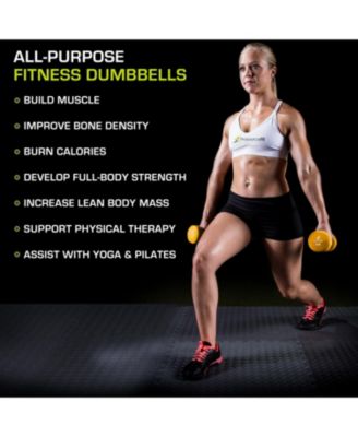 Neoprene Dumbbells, 6lbs, Set of 2