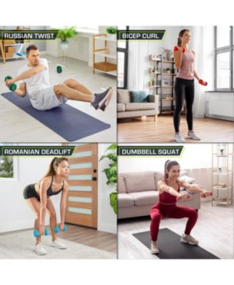 Neoprene Dumbbells, 9lbs, Set of 2